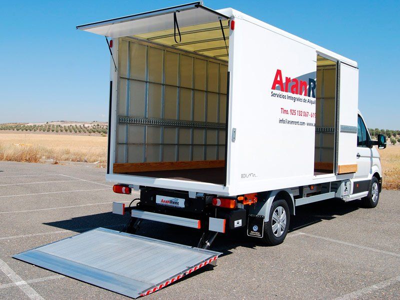 Volkswagen Crafter carrozado plataforma elevadora