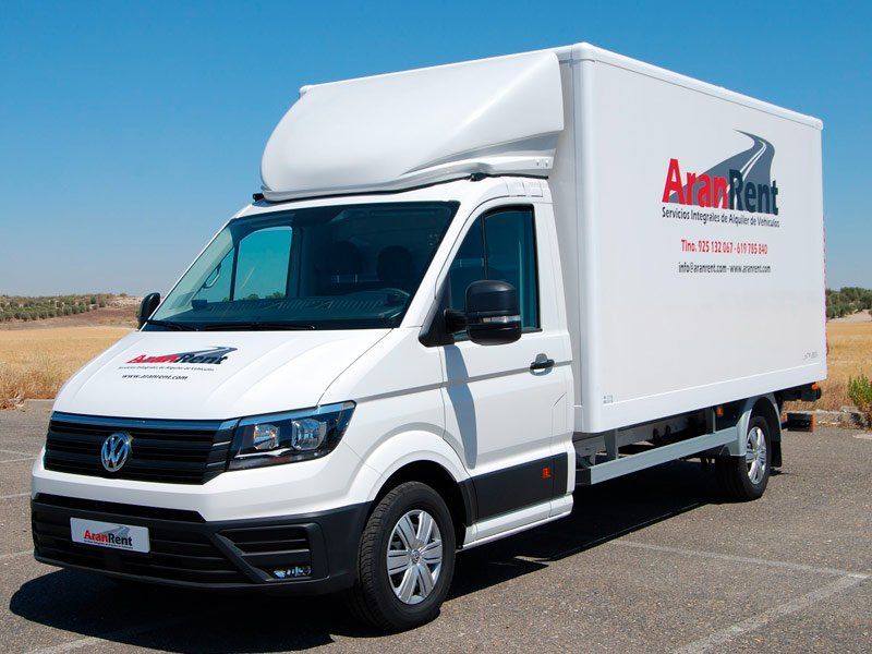 Volkswagen Crafter carrozado plataforma elevadora