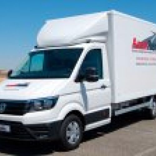 Volkswagen Crafter carrozado plataforma elevadora