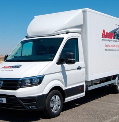 Volkswagen Crafter carrozado plataforma elevadora